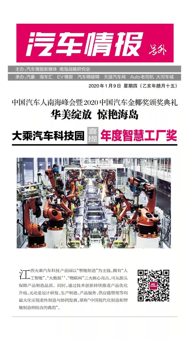 「號外」2020中國汽車金椰獎精彩綻放,15項大獎驚艷海島